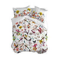 BETTBEZUG birds of paradise 220x220 cm (komfortgrösse) mehrfarbig - Multicolor, Textil (220/220cm) - Happy Friday