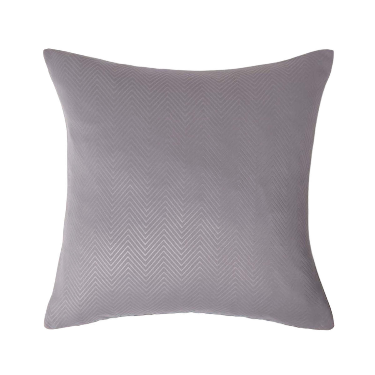 KISSENHÜLLE Fischgrät-Muster 45/45 cm - Grau, Textil (45/45cm) - Homescapes