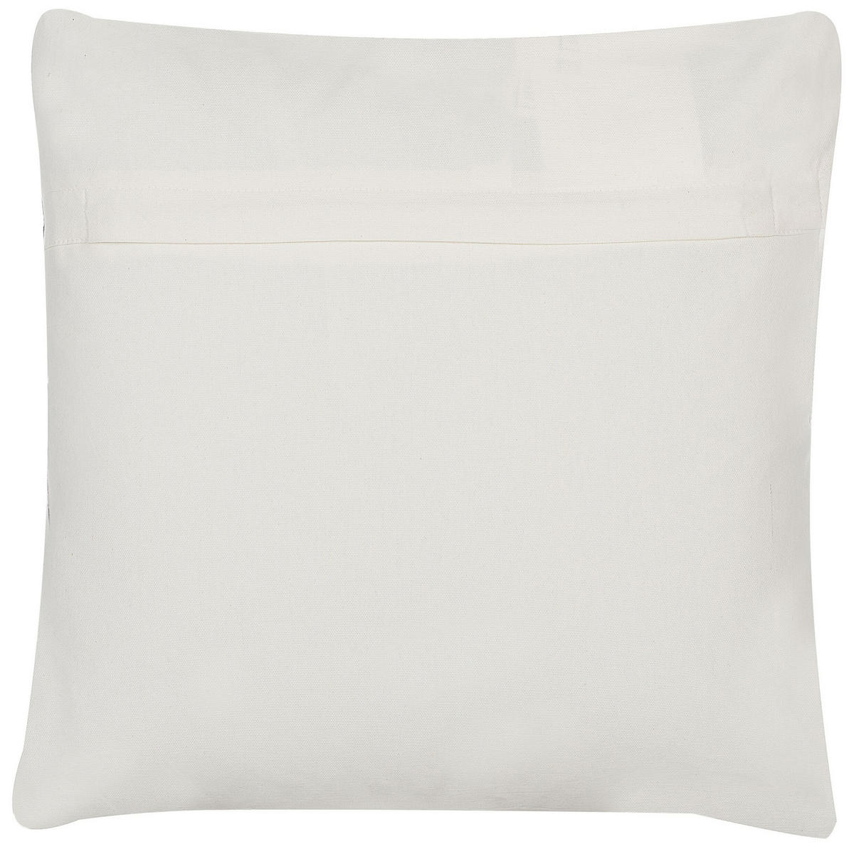 DEKOKISSEN Dunkelblau 45/45 cm Koodal - Dunkelblau, Naturmaterialien/Textil (45/45cm) - Beliani