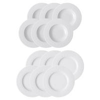 TAFELSERVICE Cellini weiß 12er Set - Weiß, Keramik (1/1/1cm) - Villeroy & Boch