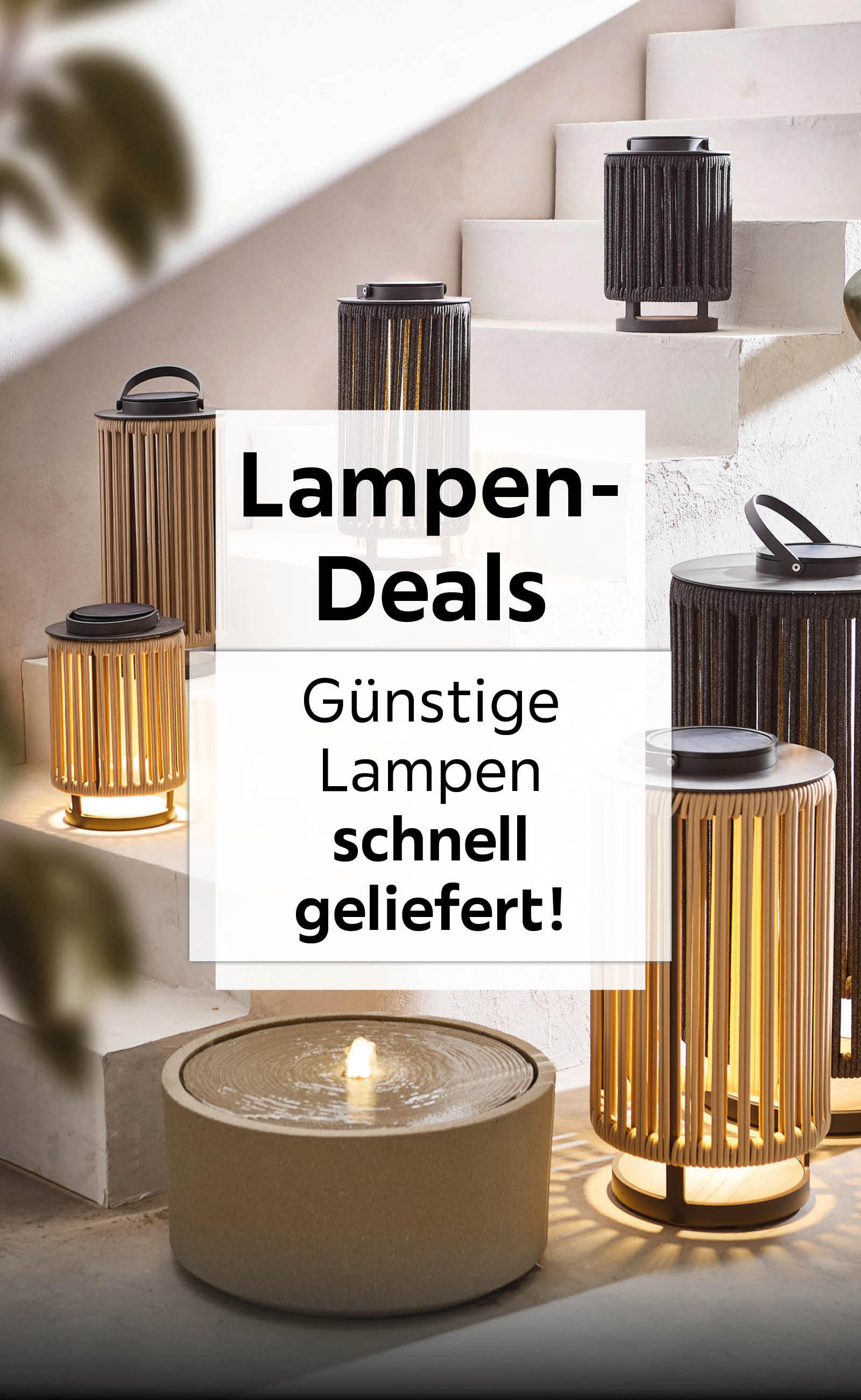 Lampen-Deals - Günstige Lampen schnell geliefert!