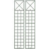 RANKGITTER Trifo - 2er Set antik-grün - Grün, Metall (40/198/2cm) - TPFLiving