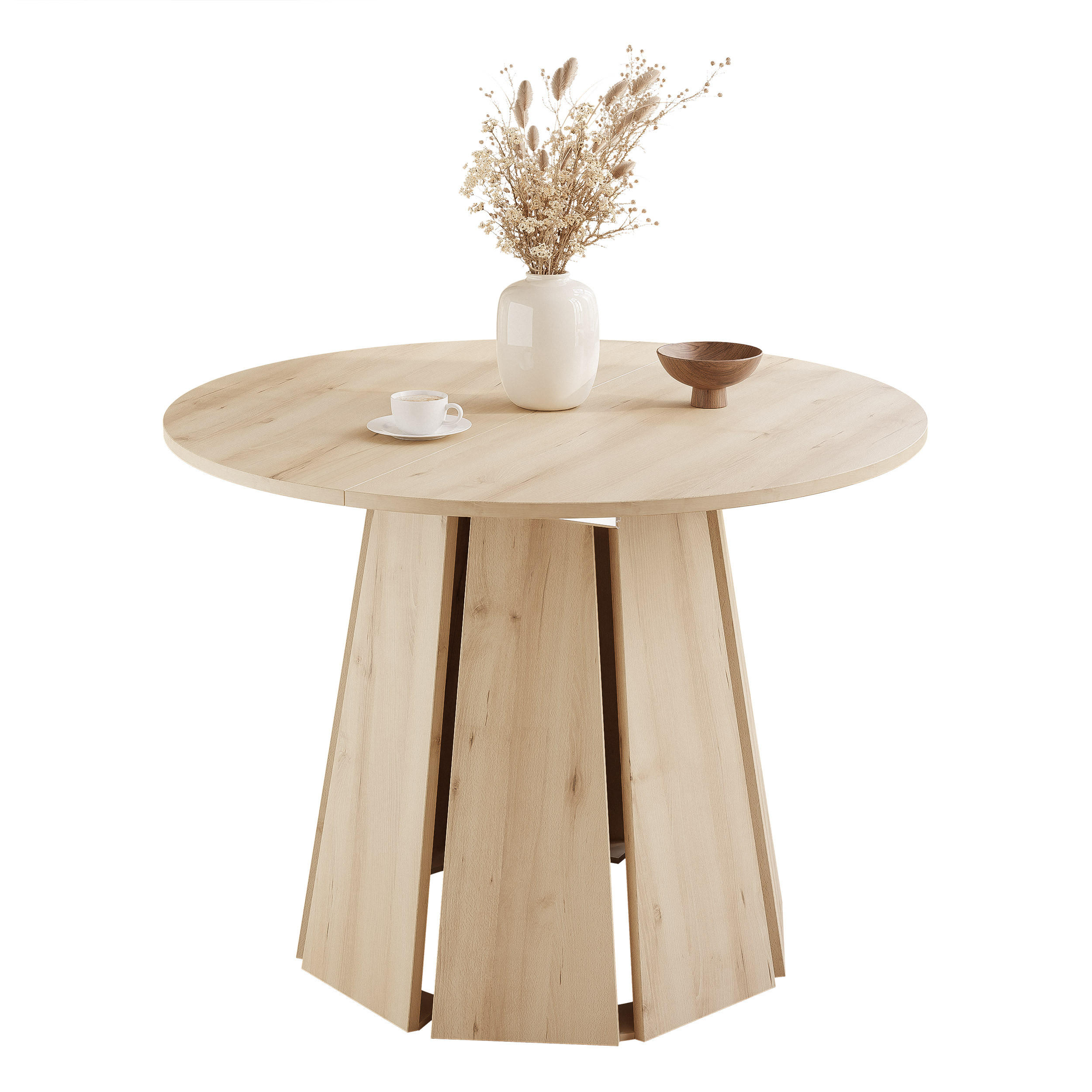 TISCH AUSZIEHBAR VERDA 100–140 cm, Farbe Buche - Buchefarben, Holzwerkstoff (100/140/76cm) - Idohome