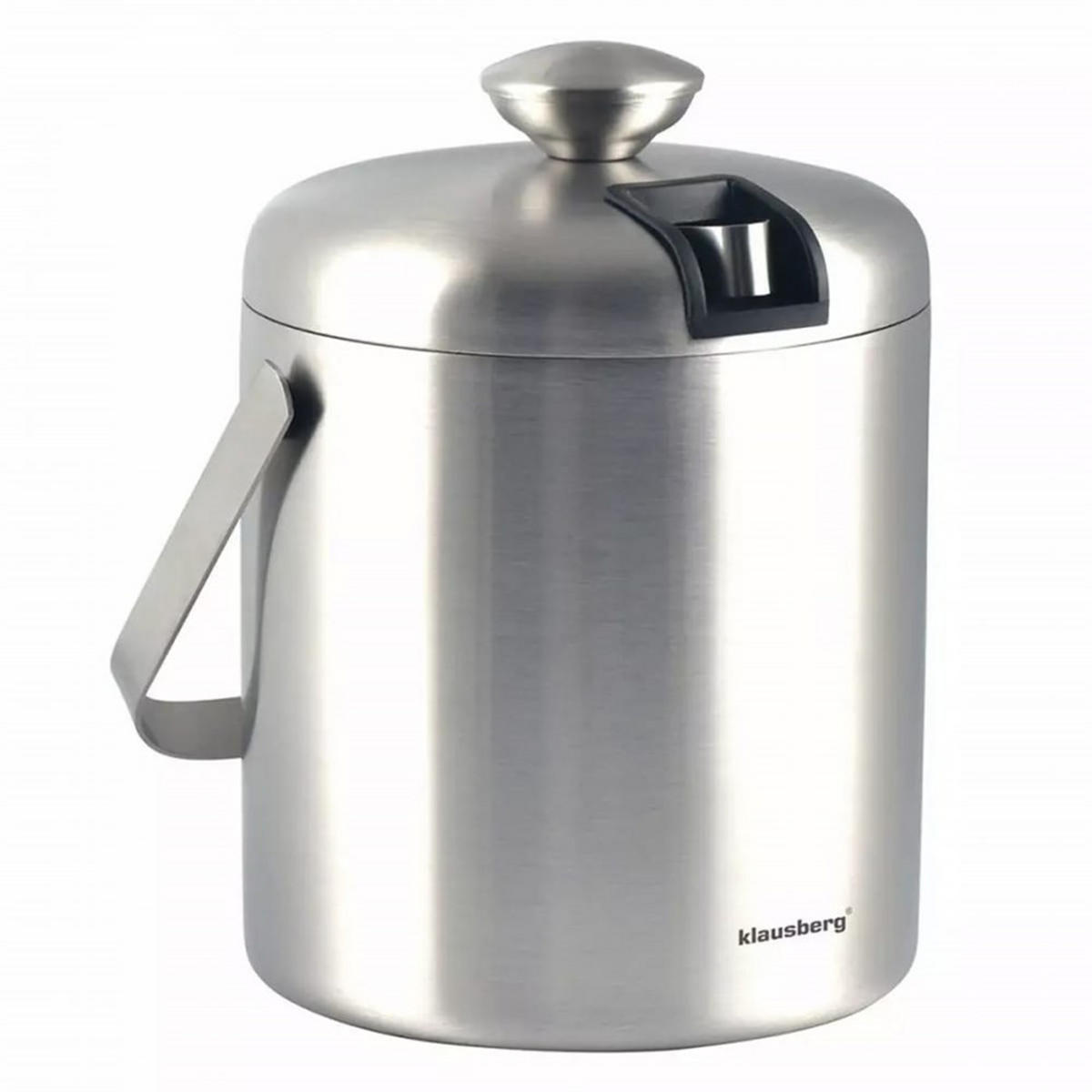 EISKÜBEL 1,3l KB7579 - Silberfarben, Metall (13.5/16cm) - Klausberg 