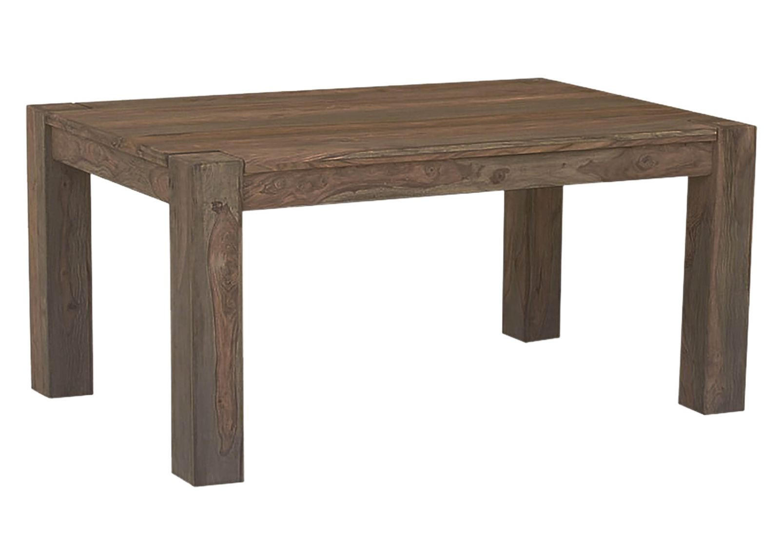 ESSTISCH Sheesham 180x100x76 grau geölt NATURE GREY #405 - Grau, Holz (180/100/76cm) - Massivmoebel24