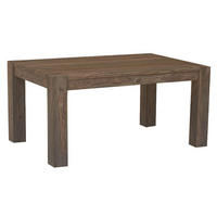 ESSTISCH Sheesham 180x100x76 grau geölt NATURE GREY #405 - Grau, Holz (180/100/76cm) - Massivmoebel24