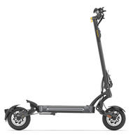 E-SCOOTER Ausom SR1 Dual Motor mit 2000W Leistung, 95 km Reichweite, NFC-Entsperrung, hydraulischen Bremsen und Offroad-Design - Dunkelgrau, Metall (62cm)