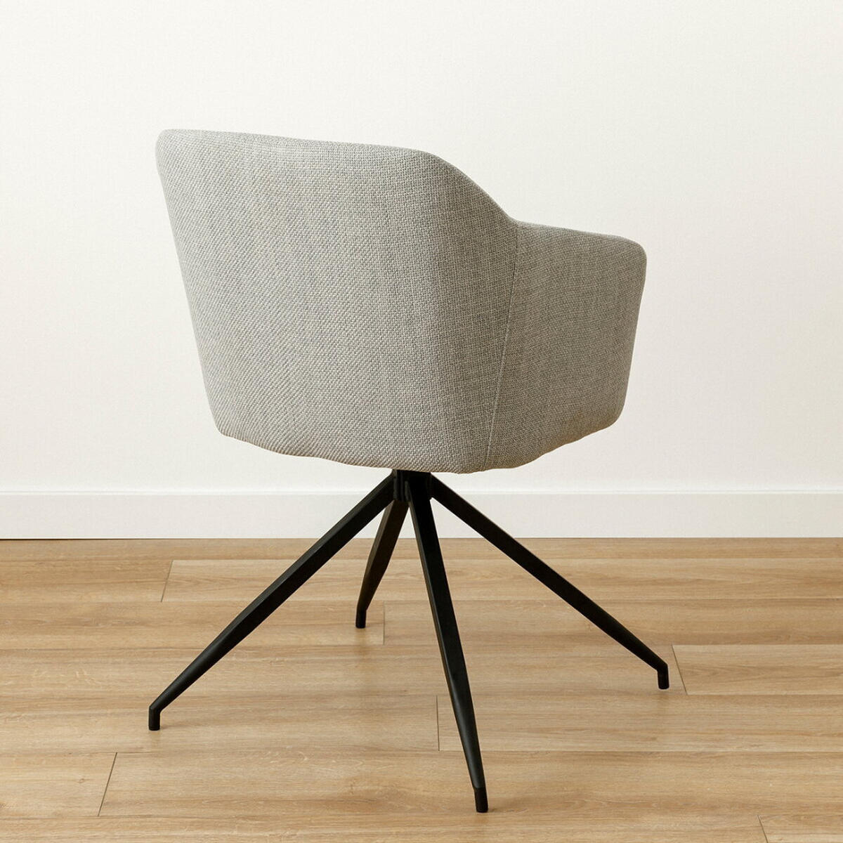 STUHL Vinnes Grau 59 cm x 84 cm - Grau, Textil (59/84/59cm) - Kenay Home