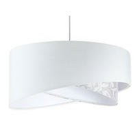 HÄNGELEUCHTE Grau 50/23 cm - Grau, Kunststoff (50/1.3/23cm) - ONZENO