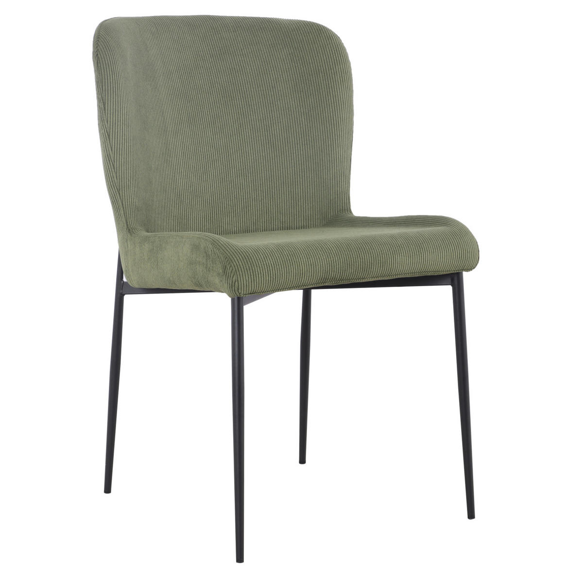ESSZIMMERSTÜHLE 2er Set FREDDIE Grün - Grün, Textil (48/83/56cm) - SVITA