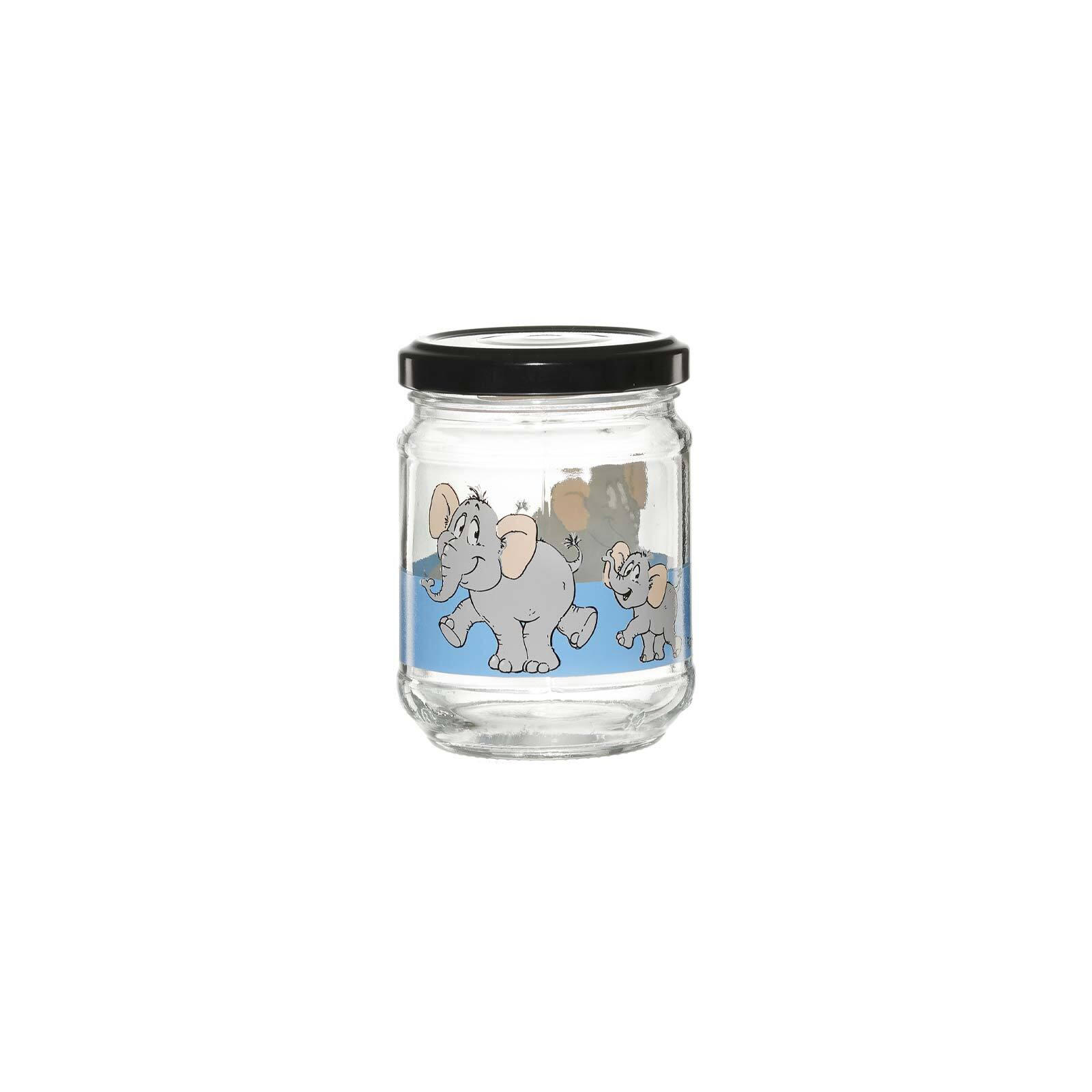 VERSCHLUSSGLAS Happy Zoo bunt 200 ml - Multicolor, Glas (1/1/1cm) - Ritzenhoff Breker