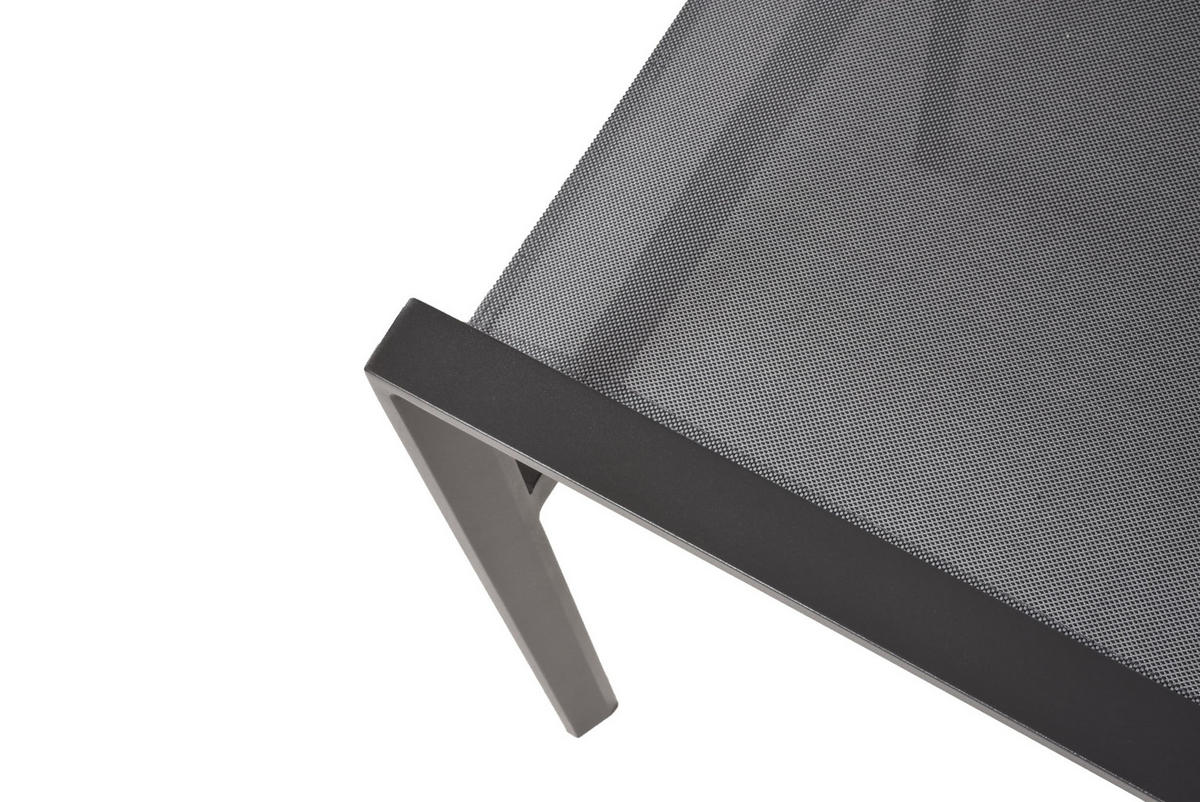 GARTEN-SITZGRUPPE Hauke 7-teilig Gartenmöbel-Set - Grau, Kunststoff - DELUKE