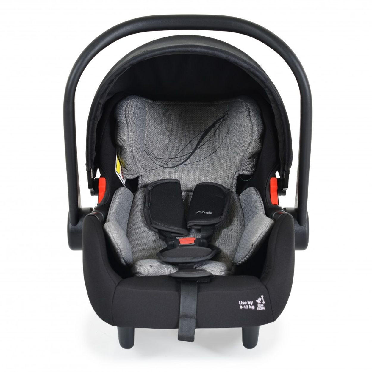 Thumbnail - Moni Babyschale, Grau, Kunststoff, 33x73x42 cm, unisex, Baby on Tour, Babyschalen, Babyschalen