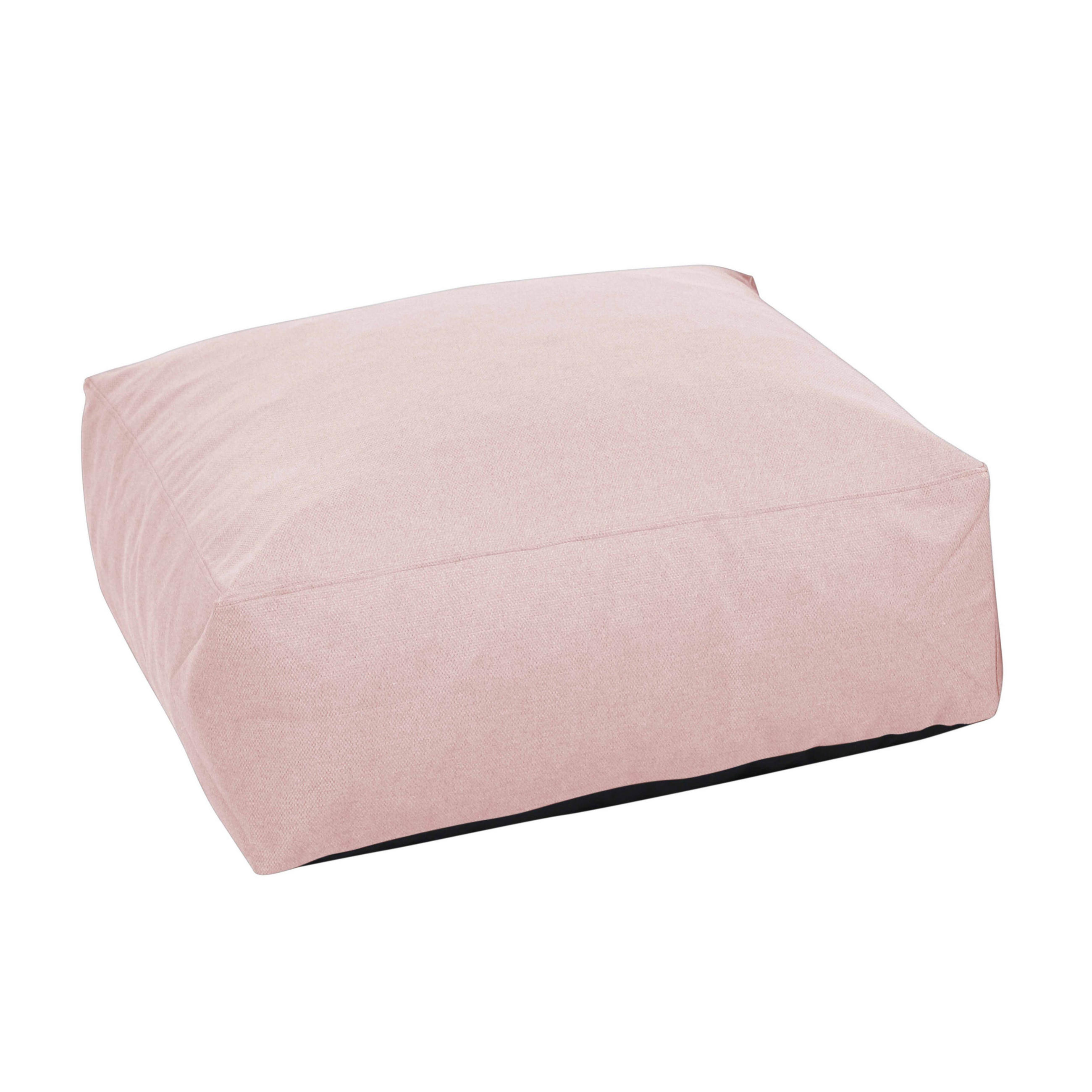OUTDOOR-SITZSACK, Puderrosa - Pink, Textil (85/30/85cm) - Oviala