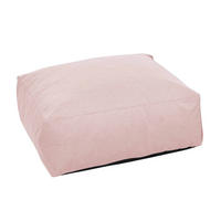 OUTDOOR-SITZSACK, Puderrosa - Pink, Textil (85/30/85cm) - Oviala