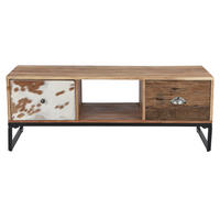 TV-LOWBOARD - Braun, Holz (50/40/110cm) - WOMO-DESIGN