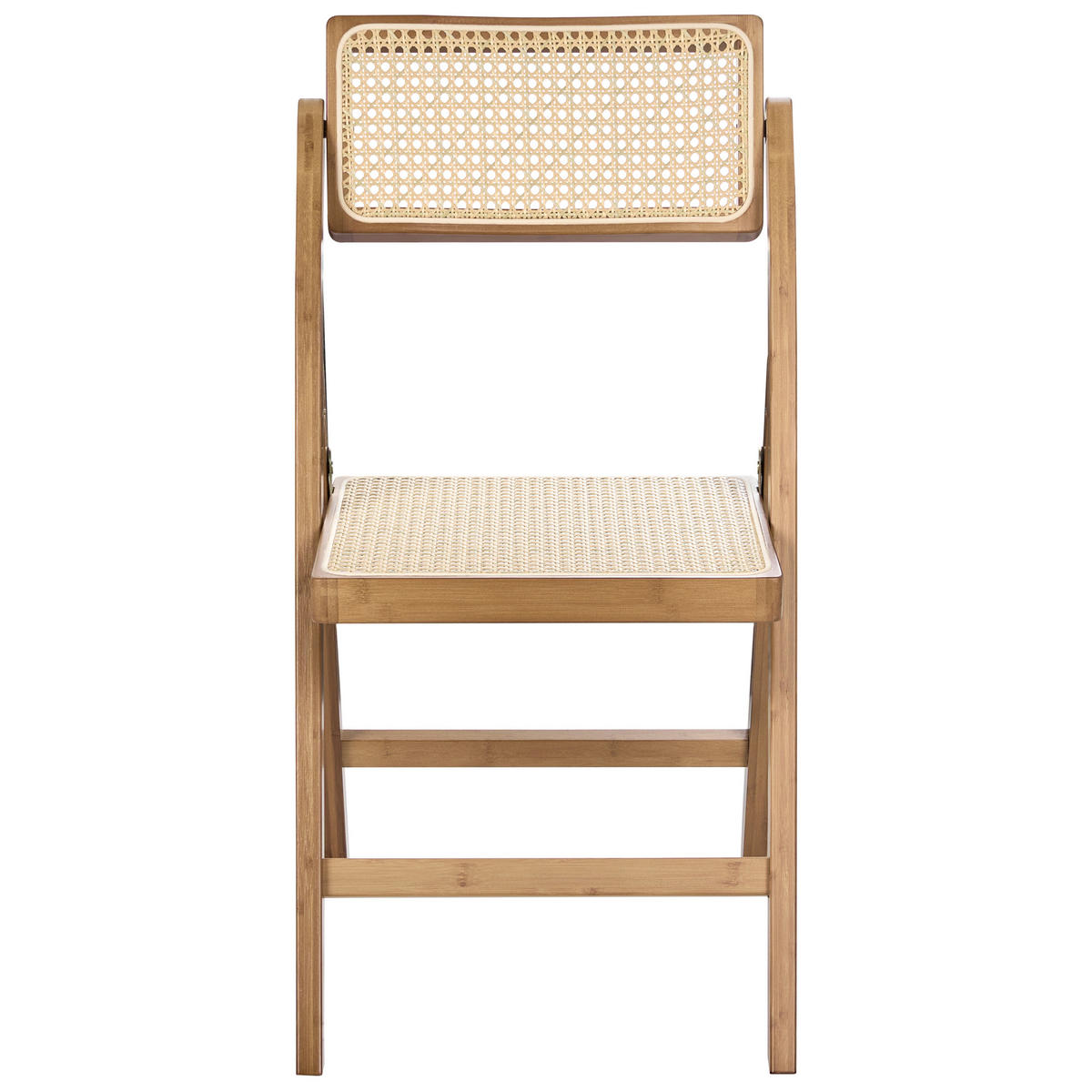 ESSZIMMERSTUHL Braun Modane - Beige/Braun, Holz (45/83/54cm) - Beliani