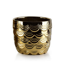 BLUMENTOPF Neva Gold 13/13/10 cm Keramik - Goldfarben, Keramik (13/10cm) - Mondex