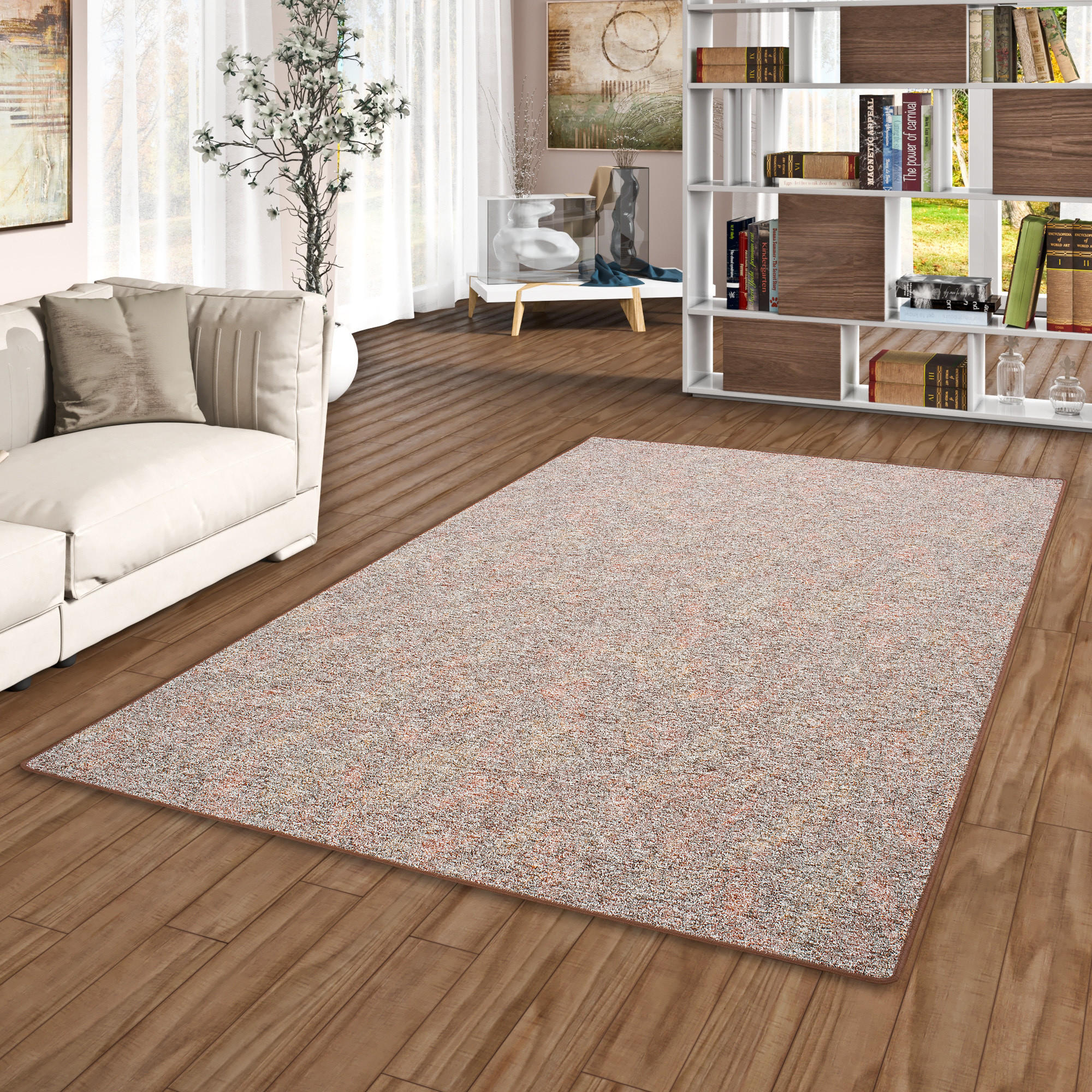 SCHLINGENTEPPICH MEMORY MELIERT - Braun, Textil (200/250cm) - Snapstyle