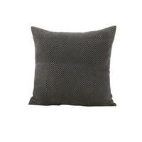 KISSENHÜLLE Polyester 45*45cm,2 Artikel - Dunkelgrau, Textil (45/45cm)