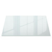 TISCHPLATTE 100x60 cm - Transparent, Glas (60/100/0.4cm) - Wallfluent