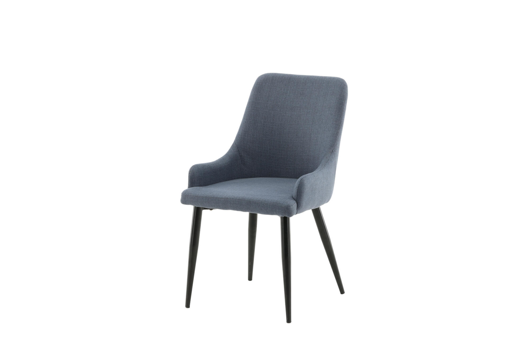 ESSZIMMERSTUHL PLAZA Blau 49x58x86 cm - Blau, Textil (49/86/58cm) - FURNLUX