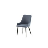 ESSZIMMERSTUHL PLAZA Blau 49x58x86 cm - Blau, Textil (49/86/58cm) - FURNLUX
