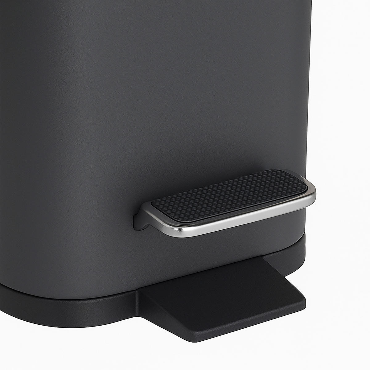 BAD-MÜLLEIMER - Multicolor, Kunststoff/Metall (14/29.5/26cm) - Relaxdays