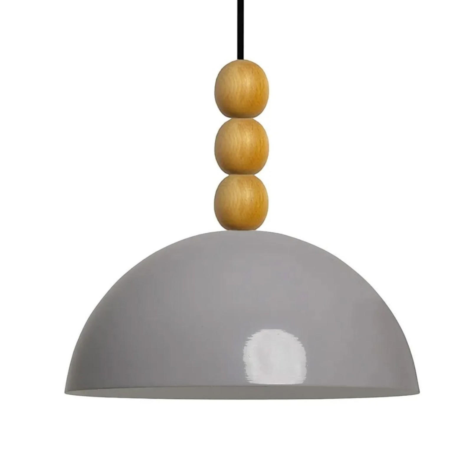 PENDELLEUCHTE WMLinate - Grau, Metall (40/40/26cm) - Bamyum