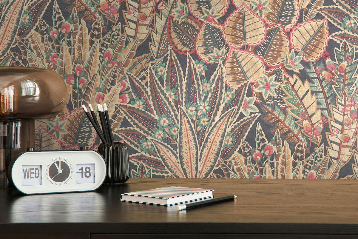 VLIESTAPETE Braun 53/1005 cm - Braun, Textil (53/1cm) - KUNSTLOFT