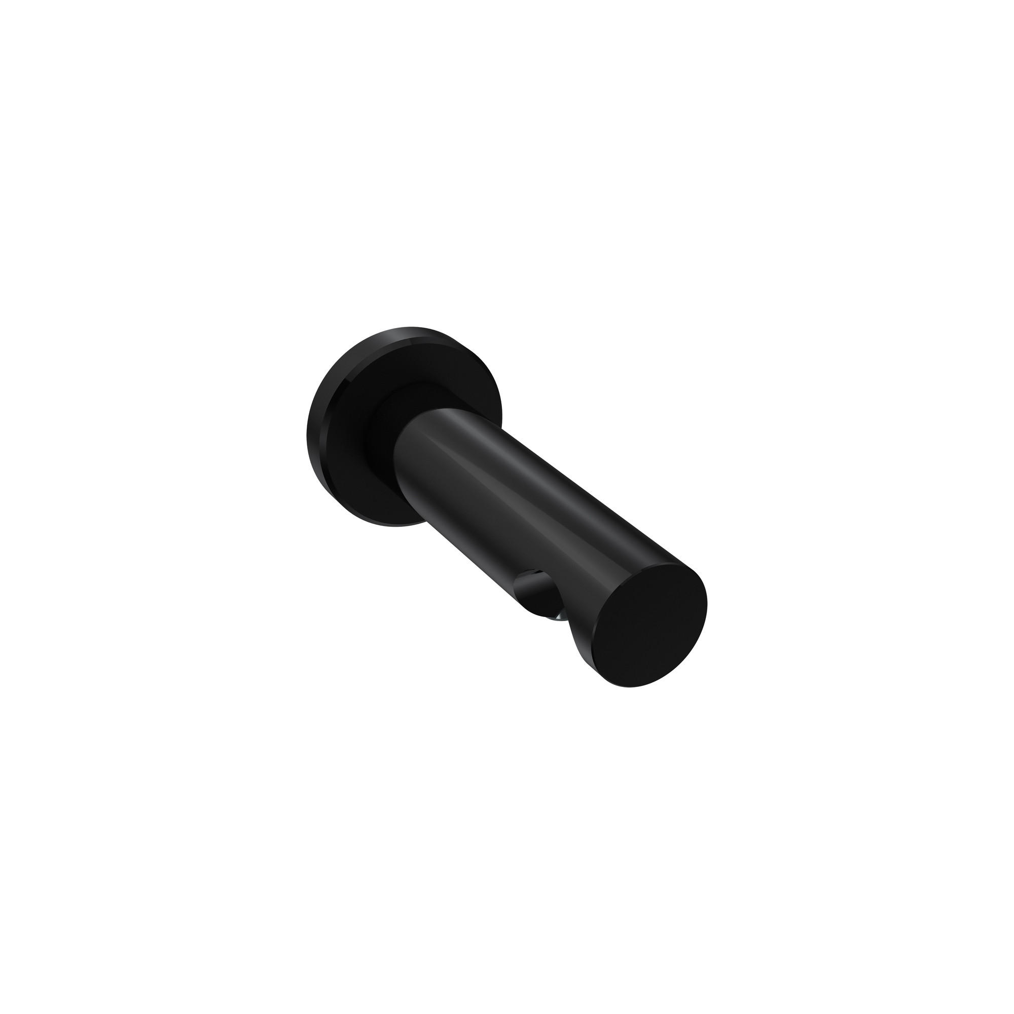 TRÄGER FÜR GARDINENSTANGEN 20 mm Ø, Platon 1-läufig, Schwarz - Schwarz, Metall (9/4/4cm) - INTERDECO