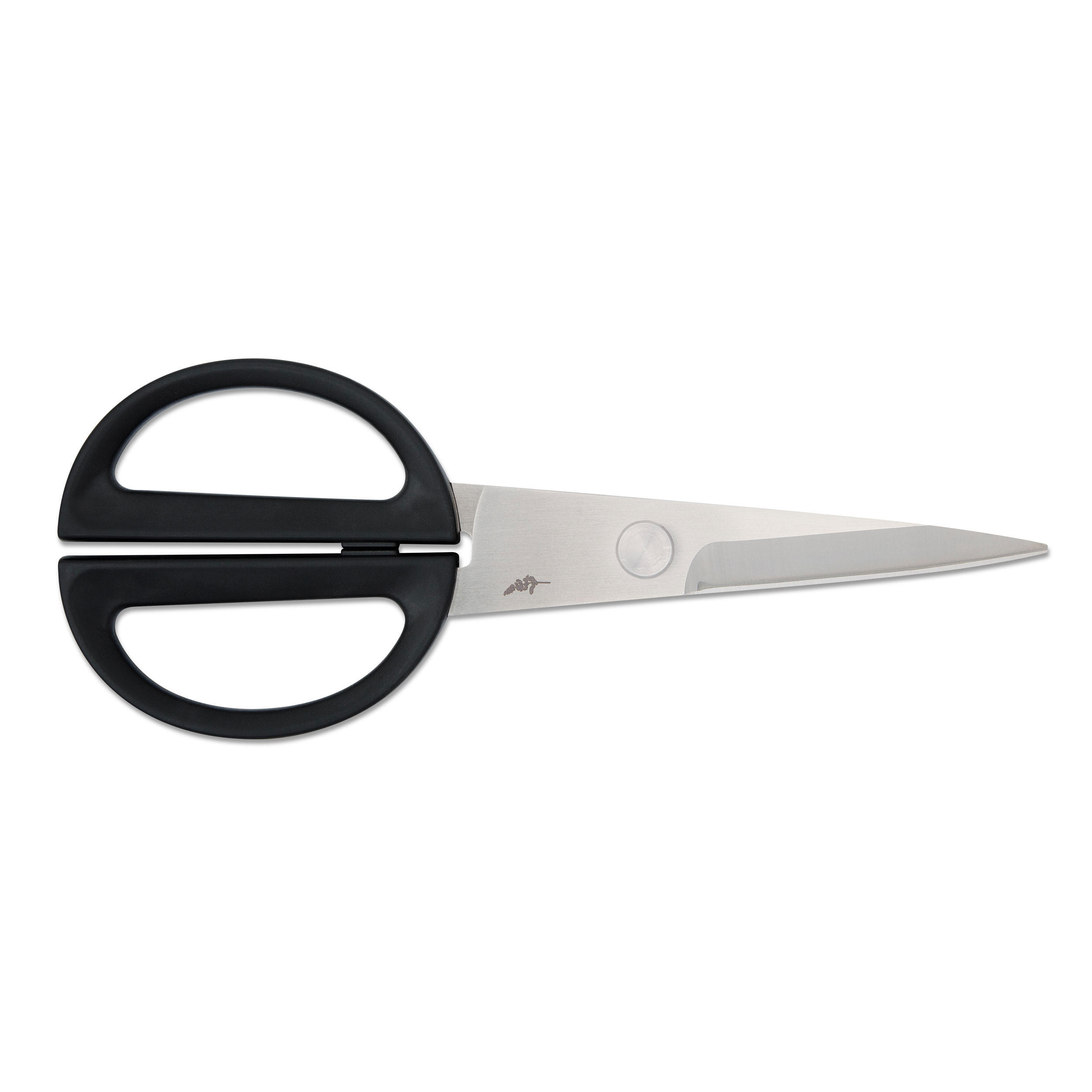 KÜCHENSCHERE Michel Bras klein, Edelstahl, Kunststoff, 20 cm - Silberfarben, Metall (23.7cm) - Kai Messer