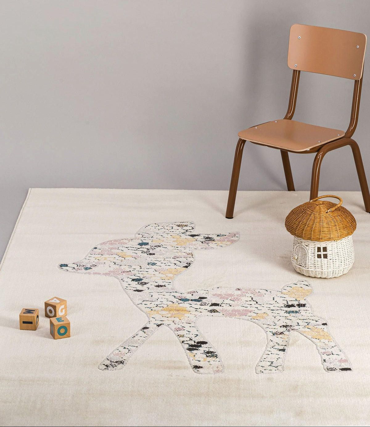 KINDERTEPPICH mehrfarbig - Multicolor, Textil (160/230cm) - AFK Living