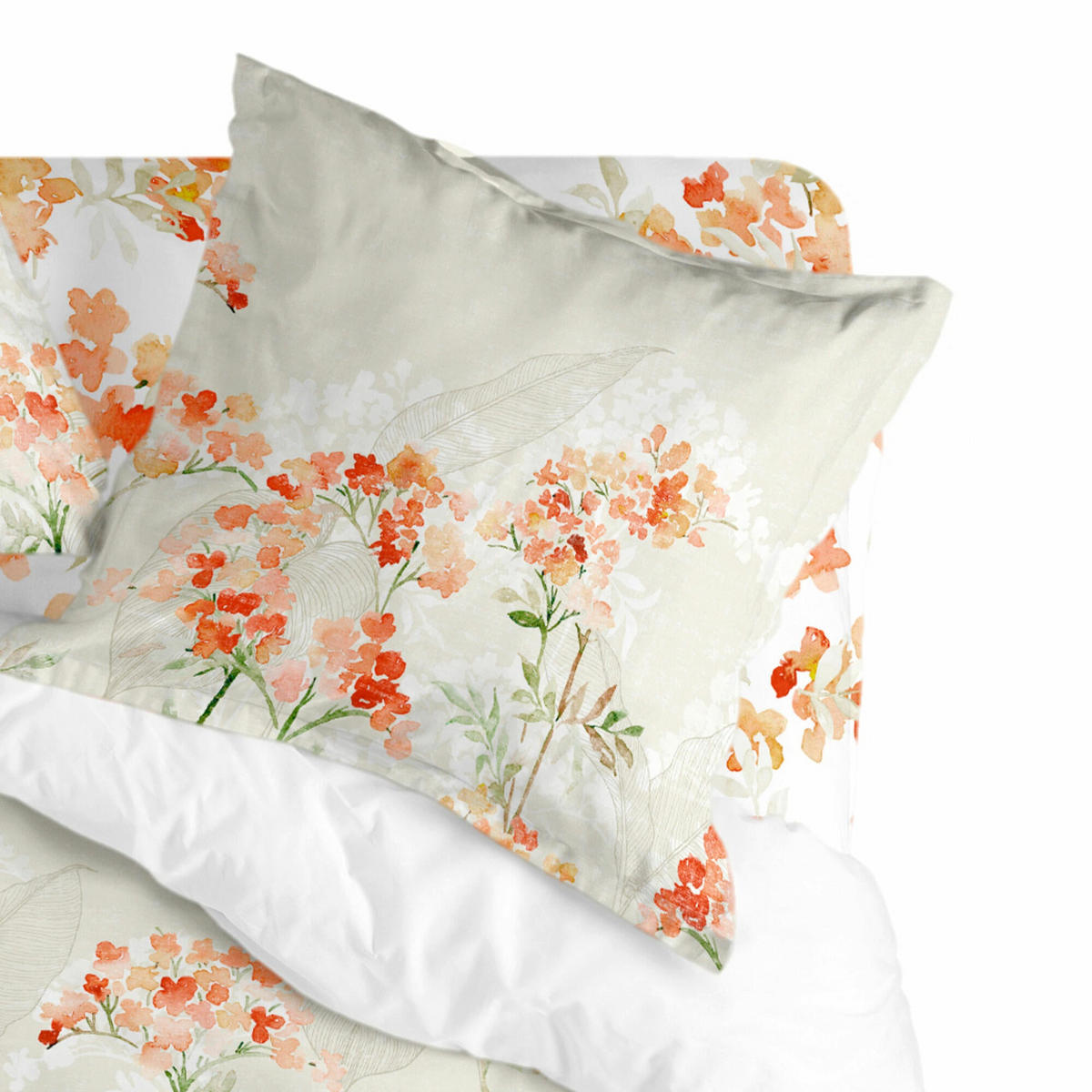 KISSENBEZUG riomaggiore 80x80 cm mehrfarbig - Multicolor, Textil (80/80cm) - Happy Friday