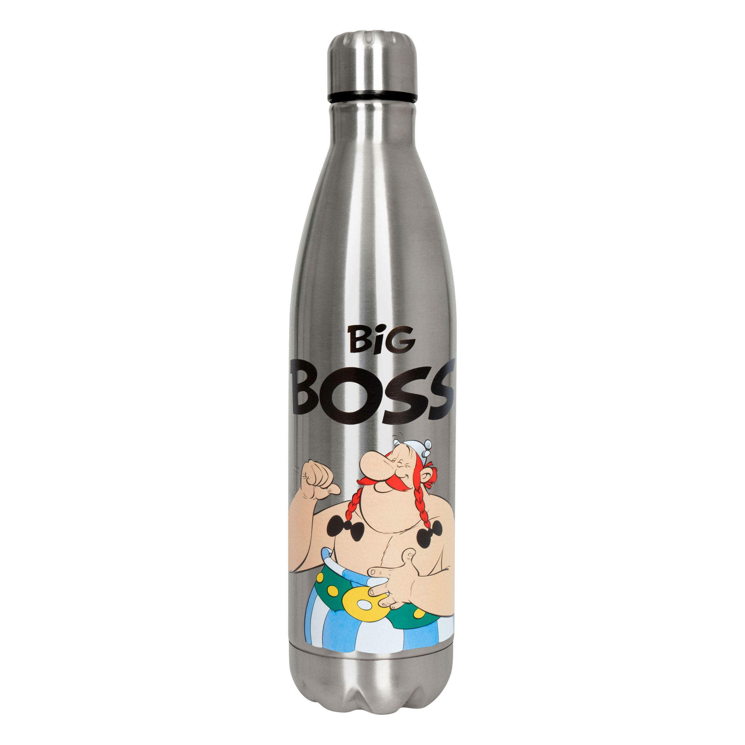 THERMOFLASCHE Hot Bottle - Asterix Big Boss - Naturfarben, Keramik (0.75L) - Könitz