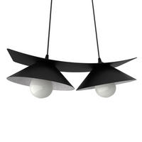 HÄNGELEUCHTE - Schwarz, Metall (70/25/16cm) - Lumicom