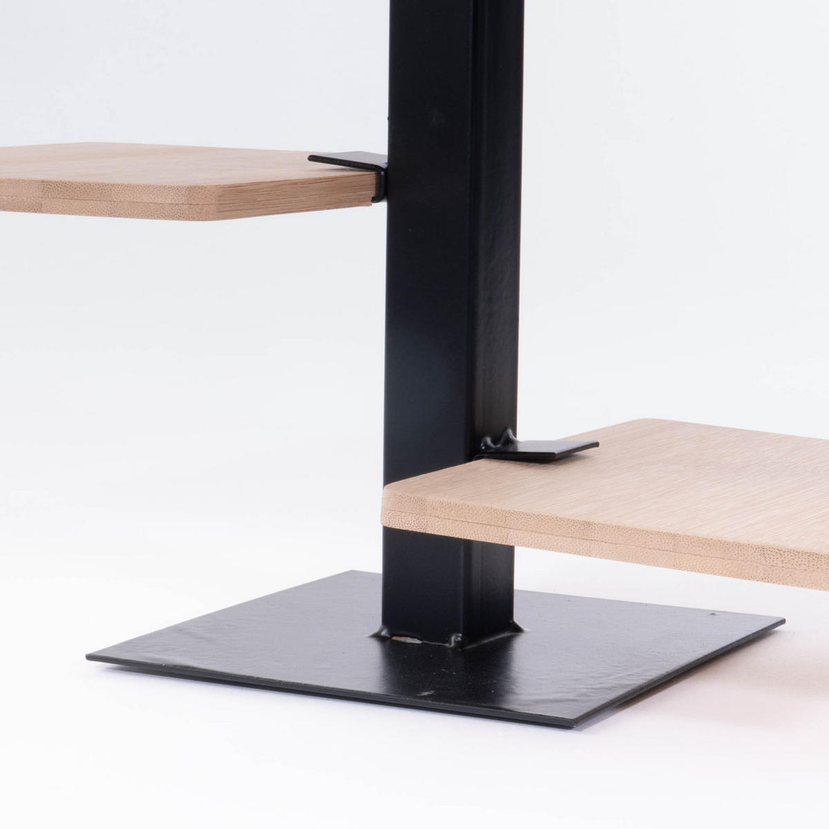 ETAGERE für Servieren von Snacks Schwarz 15,5/14/27 cm - Schwarz, Naturmaterialen (1/27cm) - Excellent Houseware