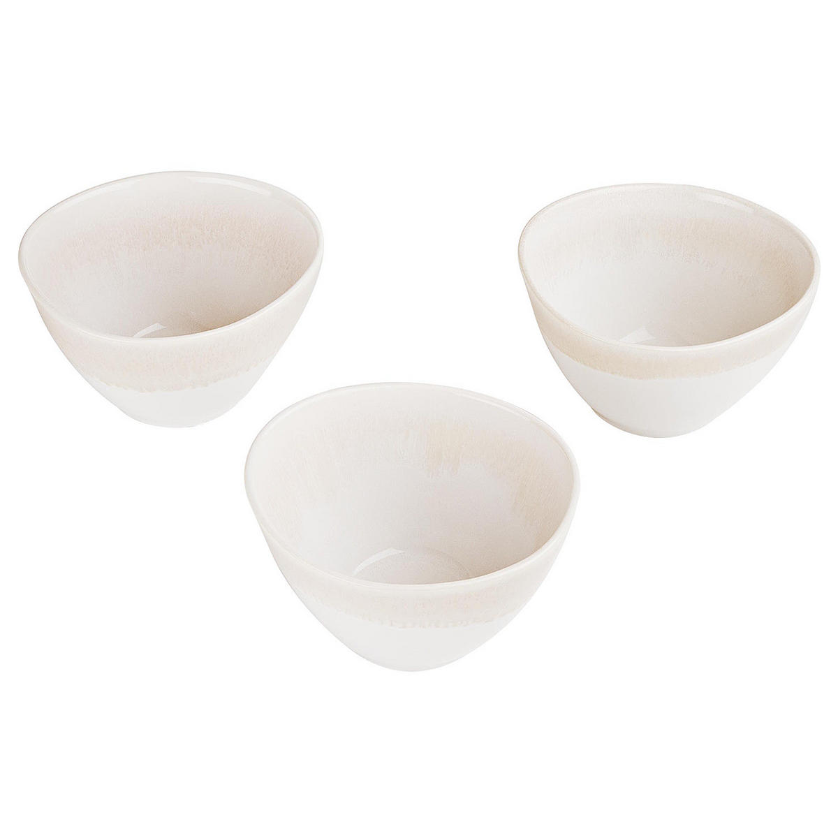 SCHALE Atlantis - Beige, Keramik (16/16/9cm) - Butlers