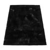 HOCHFLORTEPPICH 120/120 cm Rabbit Deluxe 860 - Schwarz, Textil (120/120cm) - Paco Home
