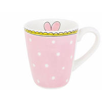 BECHER Punkt in Rosa - 350 ml - Pink, Keramik (0.35L) - Blond Amsterdam