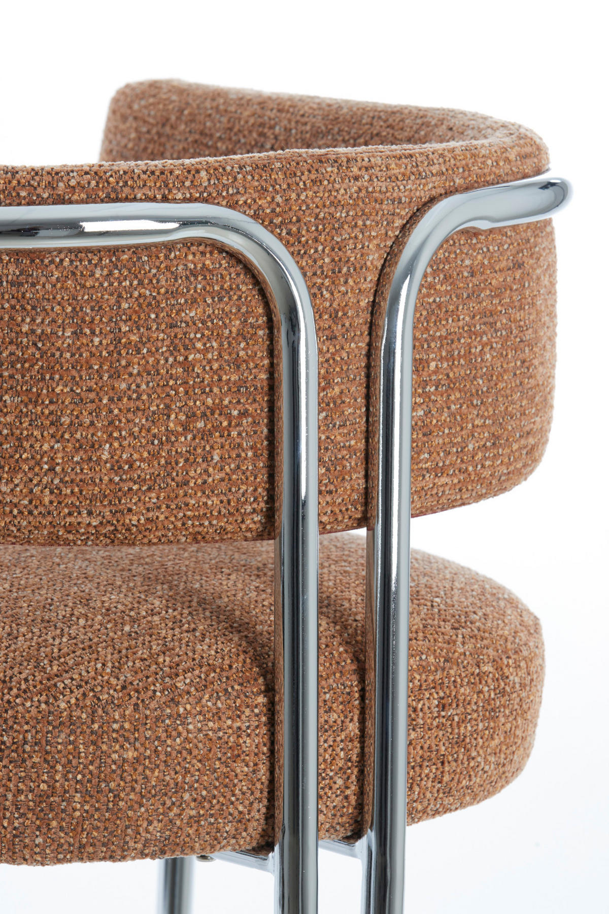 ESSZIMMERSTUHL Adante Braun 56/52/72 cm - Braun, Metall (52/72/56cm) - Light & Living