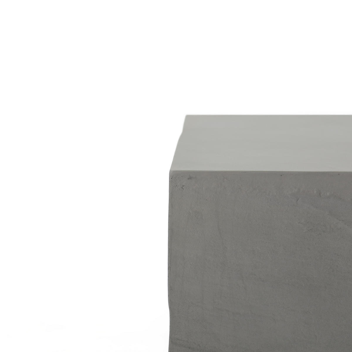 COUCHTISCH COLORADO aus GF-Beton Rechteck, Wetterbeständig, 153x77x36 cm - Grau, Naturmaterialien (153/77/36cm) - Elementi