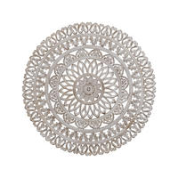 WANDPANEEL Farris Beige 90/1.5/90cm - Beige, Holz (1.5/90/90cm) - PTMD Collection