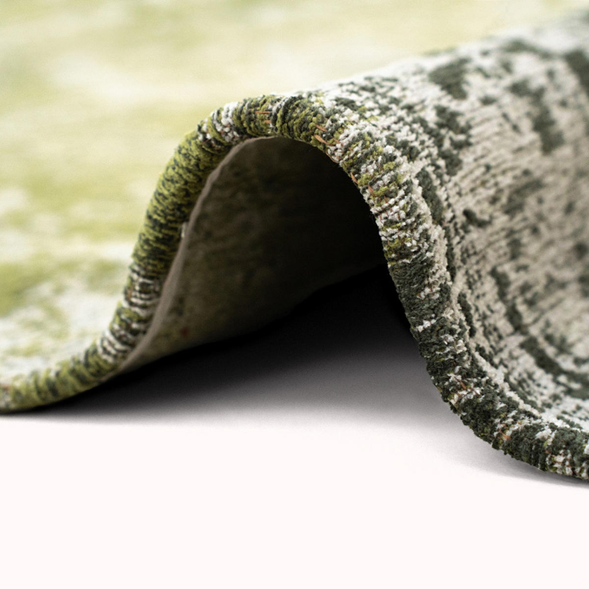 TEPPICH Olive Wood Antiquarian Tabriz 140/200 cm - Grün, Textil (140/200cm) - Louis De Poortere