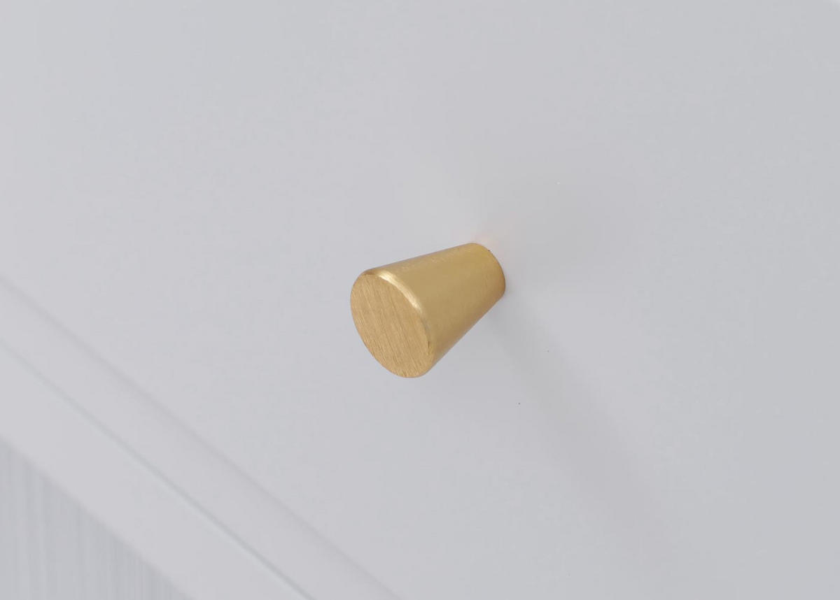 KOMMODE Weiß - Weiß, Metall (80/96/40cm) - MCW