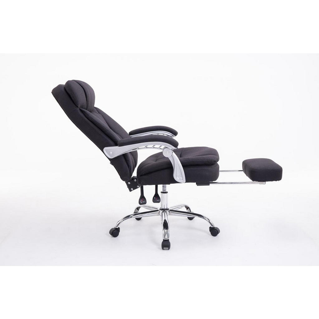 Thumbnail - TPFLiving Bürostuhl, Schwarz, Textil, 67x122x67 cm, Arbeitszimmer, Bürostühle, Drehstühle
