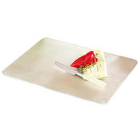 SCHNEIDEBRETT transparent 40/30 cm - Transparent, Glas (30/40cm) - ZELLER