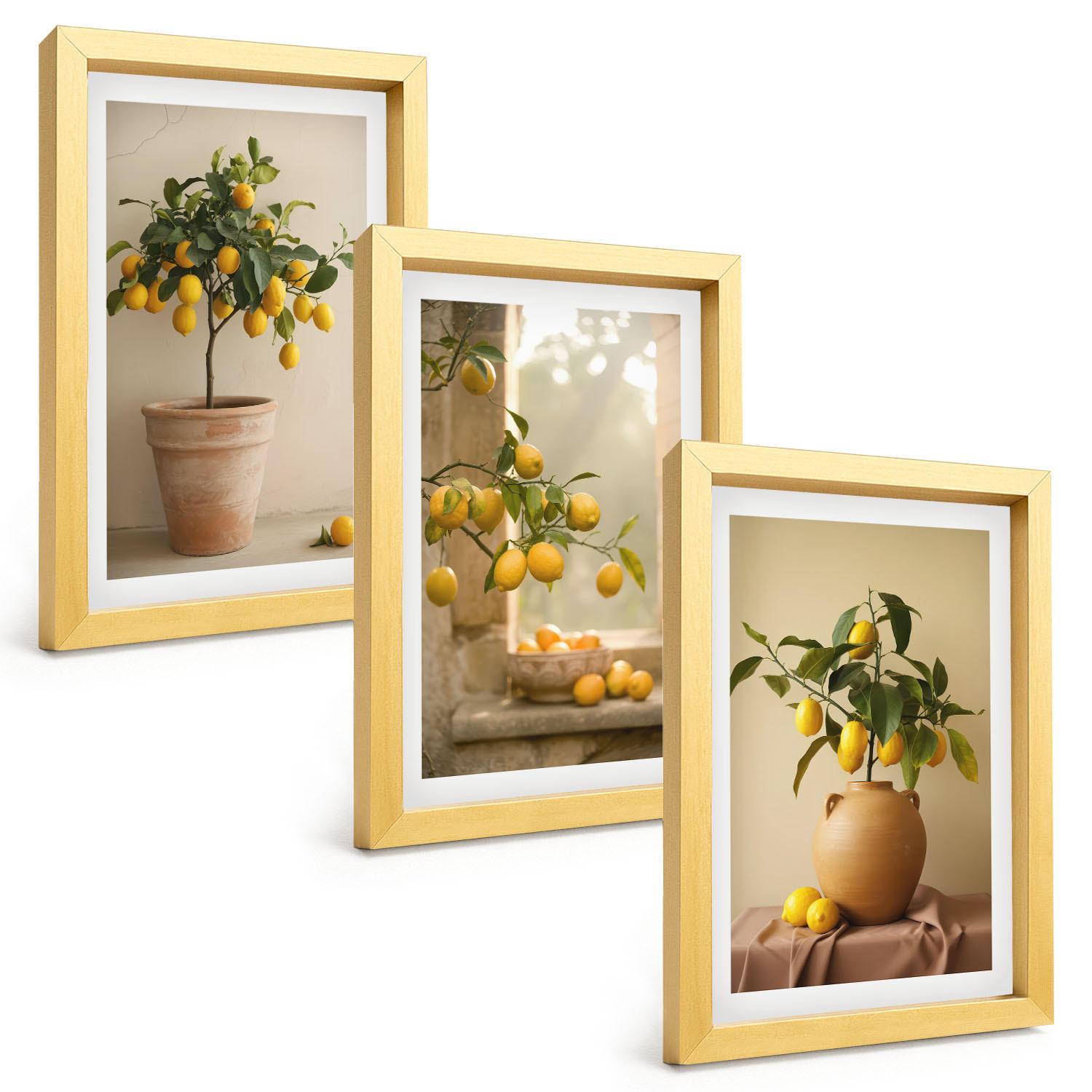 Tulup Bilder Gold 20x30 cm