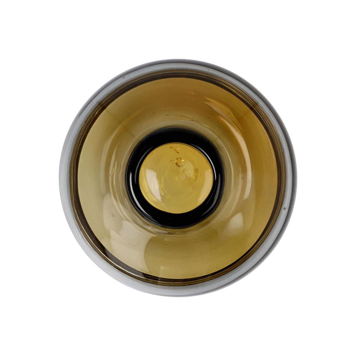 VASE Topaz Stone, Glas, Braun, 19 cm - Braun, Glas (19cm) - Goebel