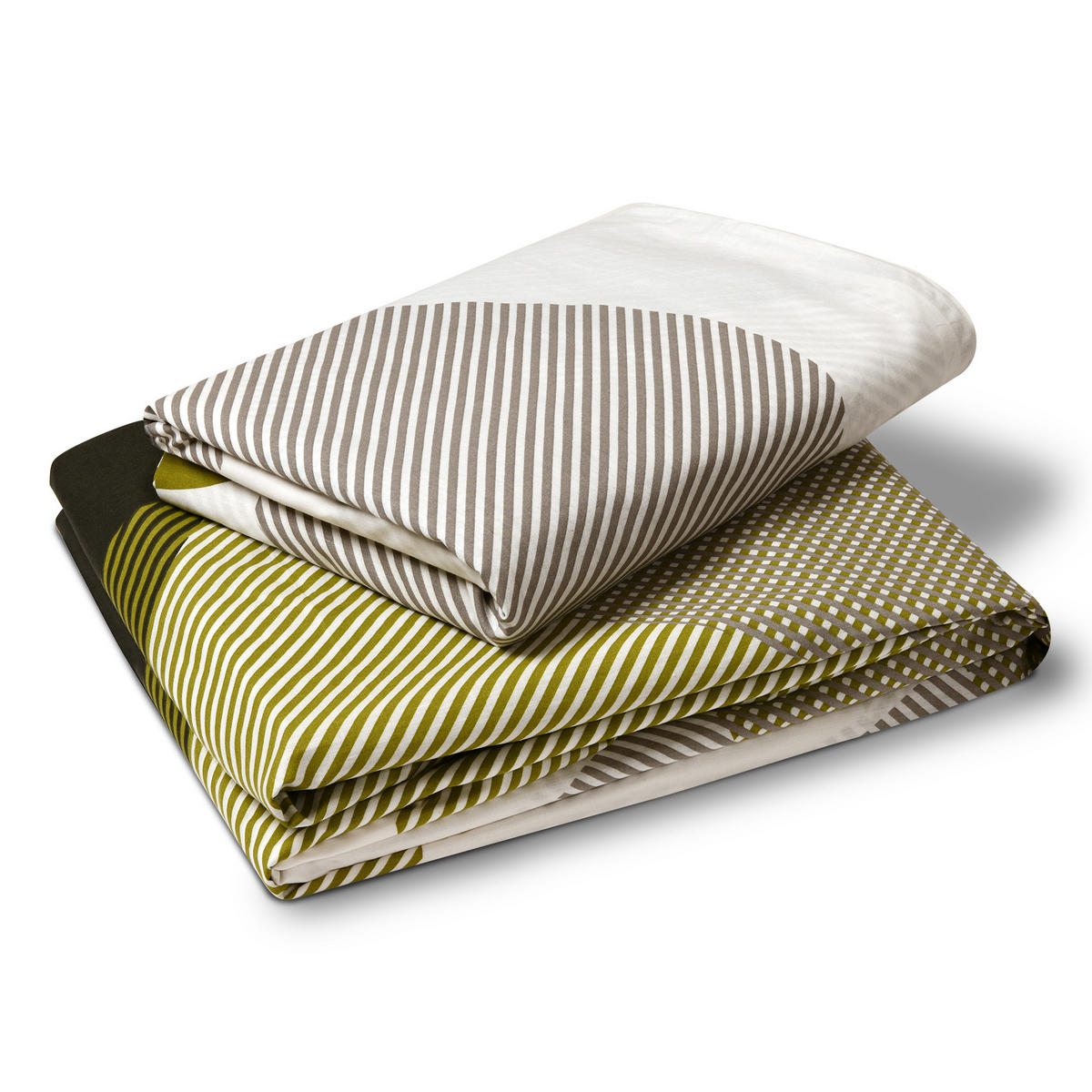 BETTWÄSCHE Nela 155x220cm + Kissenbezug 80x80cm Ornamente Renforcé - Multicolor, Textil (220/155cm)